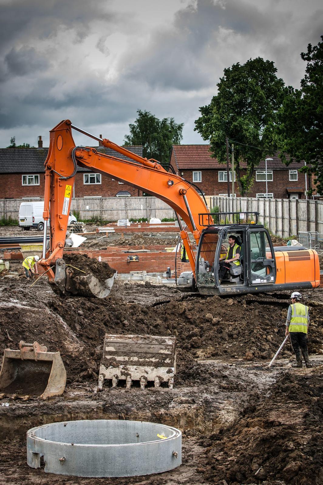 Excavation work