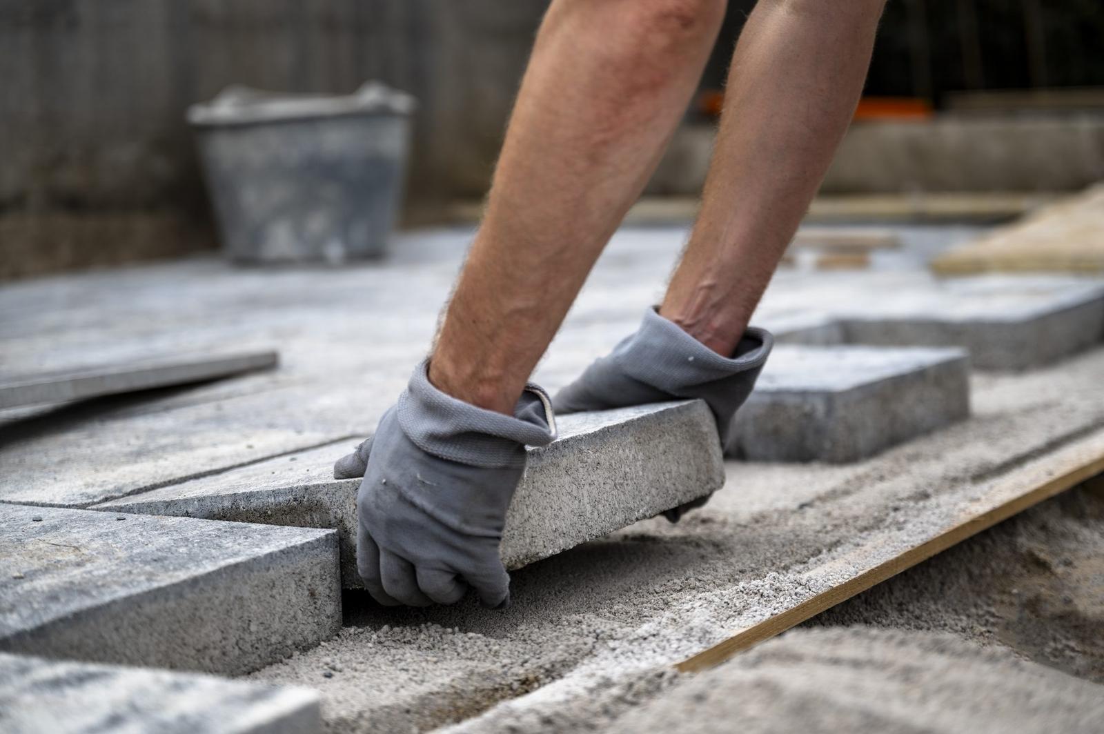 Paving work